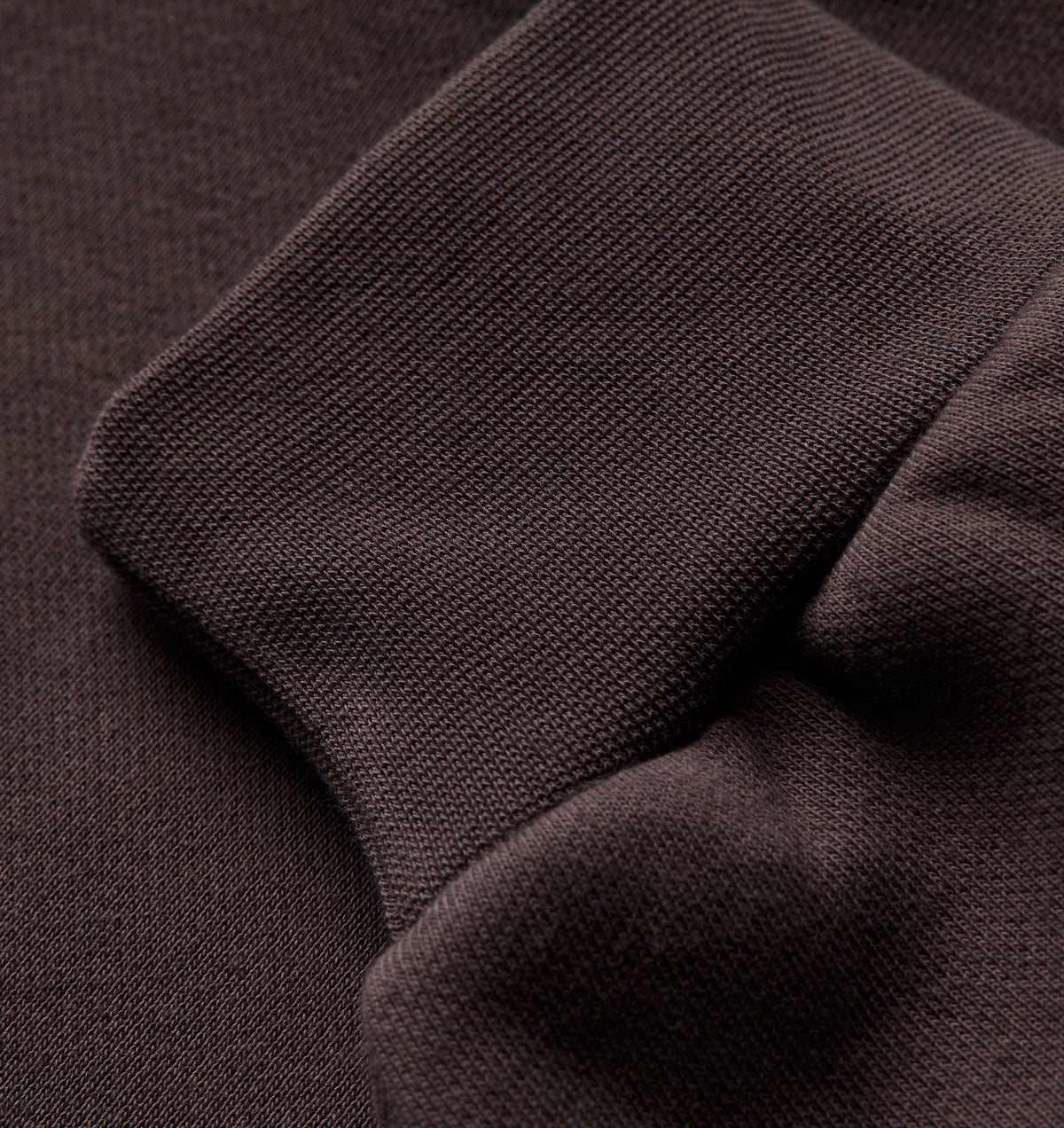 Heavy Crop Box Hood - Dusky Brown