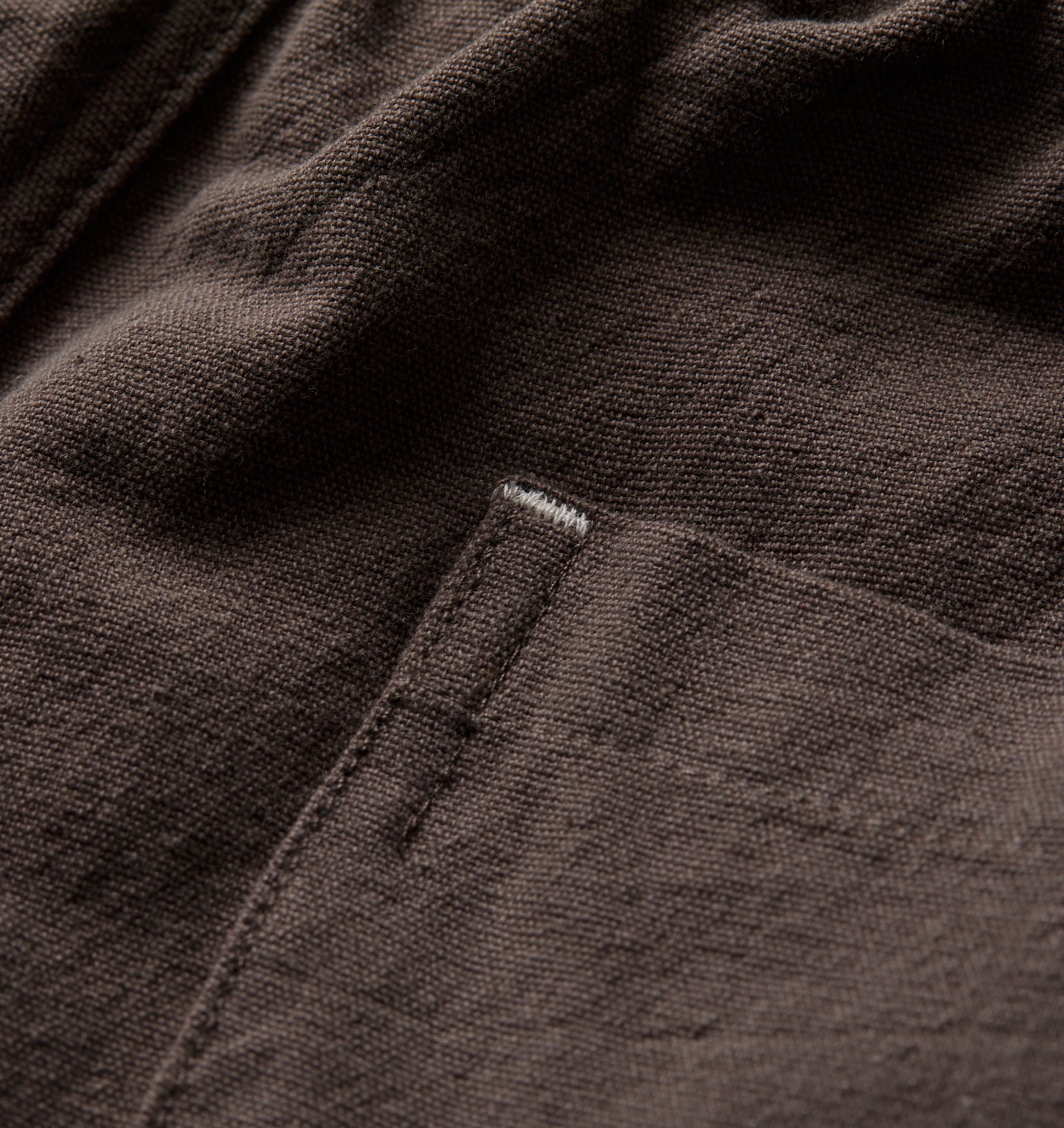 Linen Stirling Relaxed Pant - Mushroom