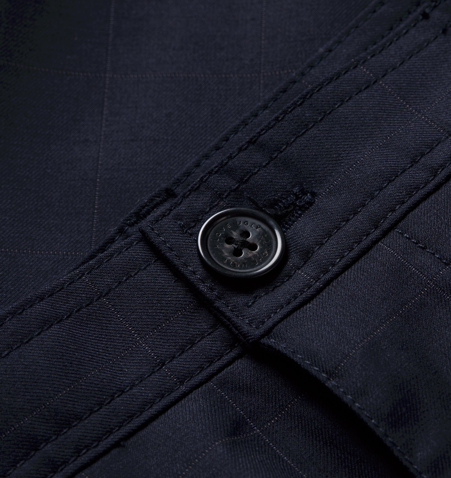 Winston Pant - Navy Checker