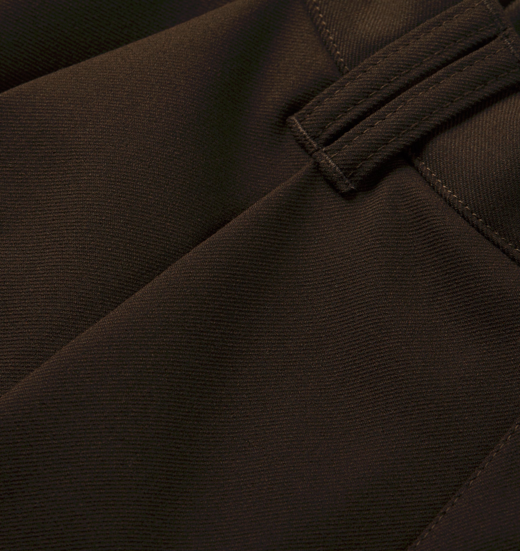 Alby Pleated Short - Espresso