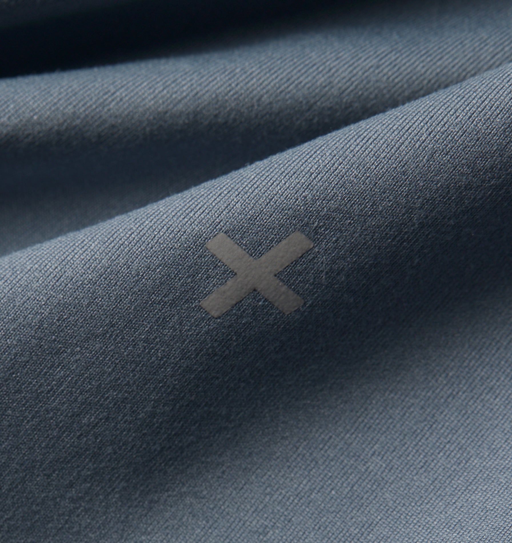 Active Box Tee - Fog Blue