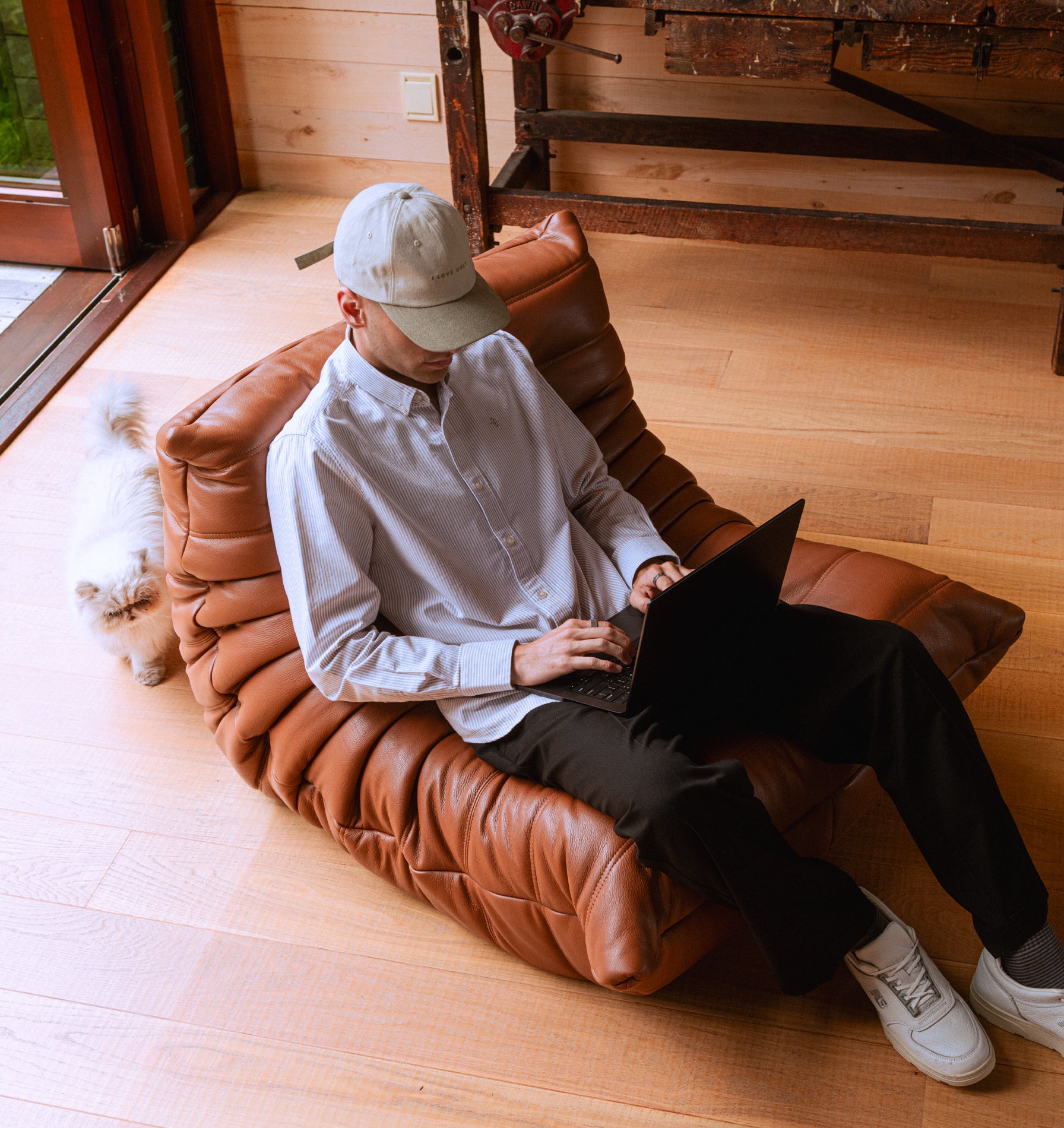 Ralph LS Shirt - Brown Stripe