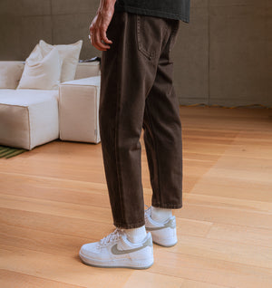 Cropped 90s Denim - Espresso