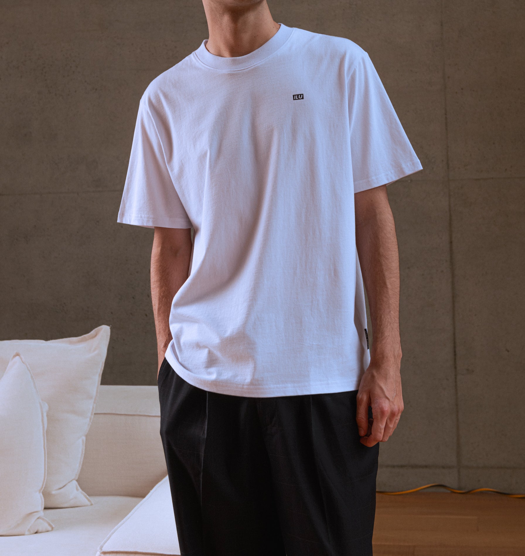 Uniform Logo Tee - White