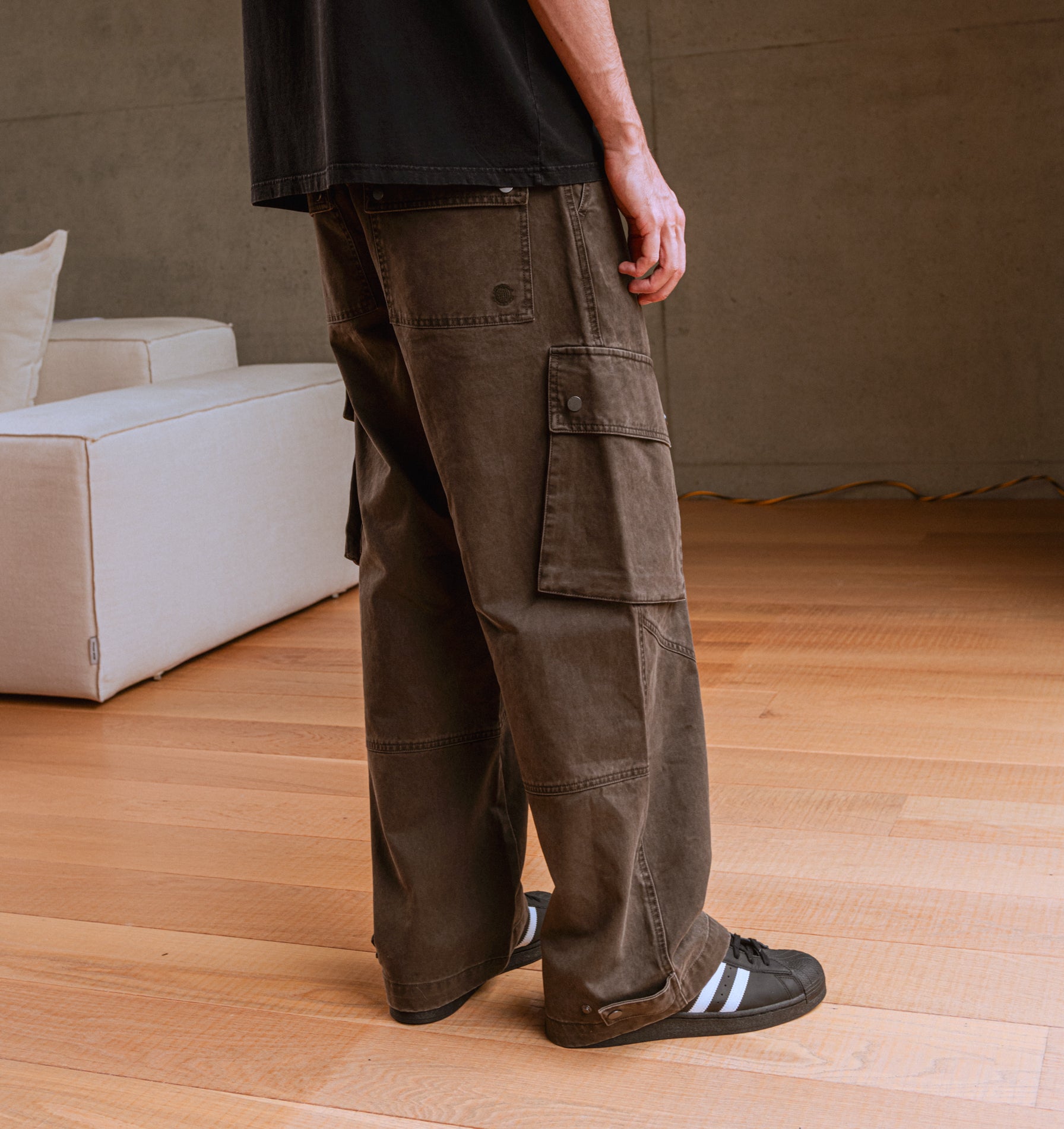 Zenith Cargo Pant - Vintage Fossil | I Love Ugly