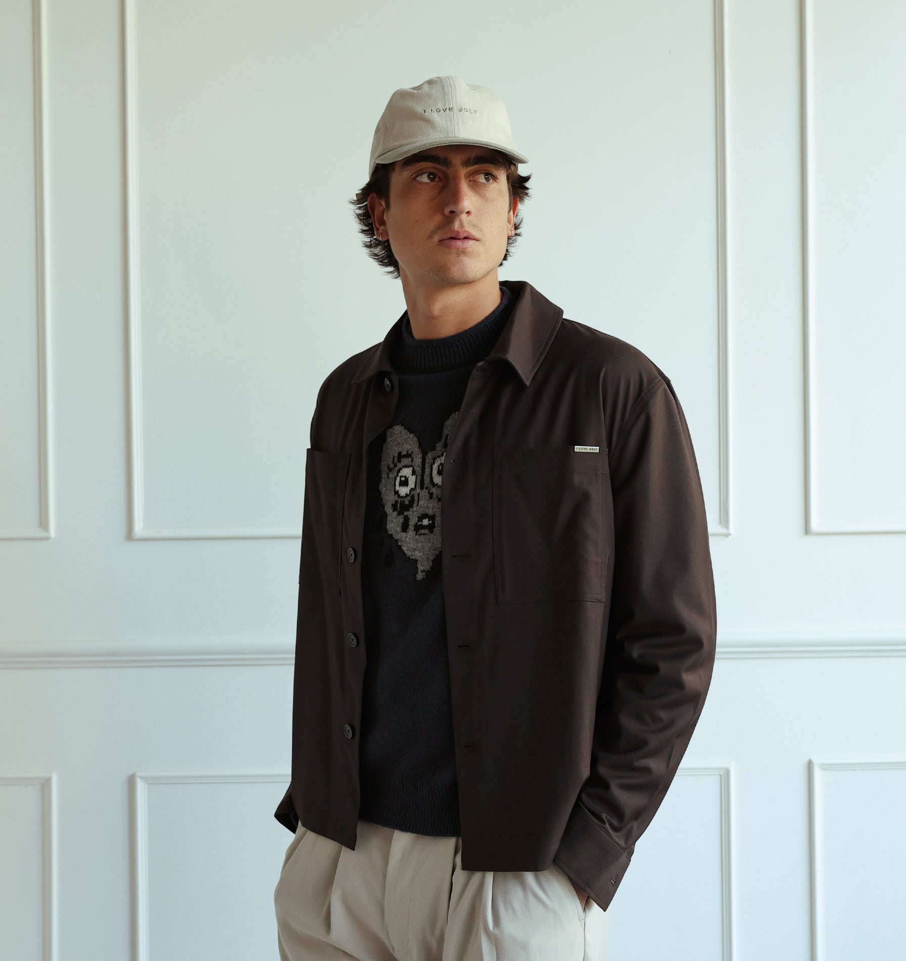 Tailored Overshirt - Espresso