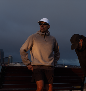 Active Hooded Fleece - Taupe