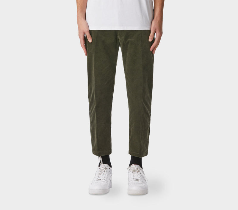 Slim Kobe Pant - Moss Green Cord