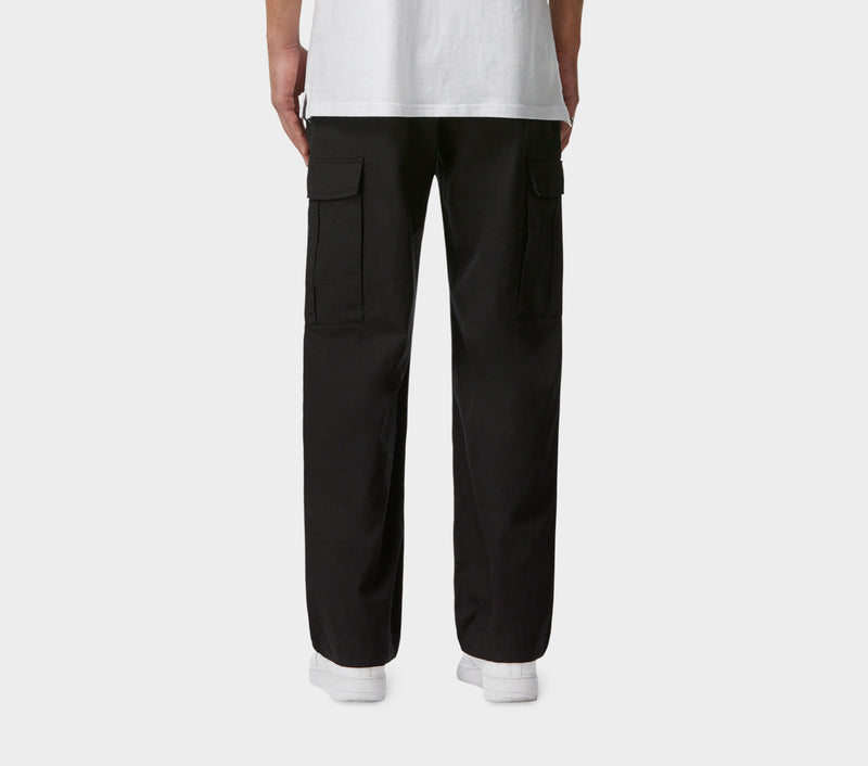 Straight Cargo Pant - Black