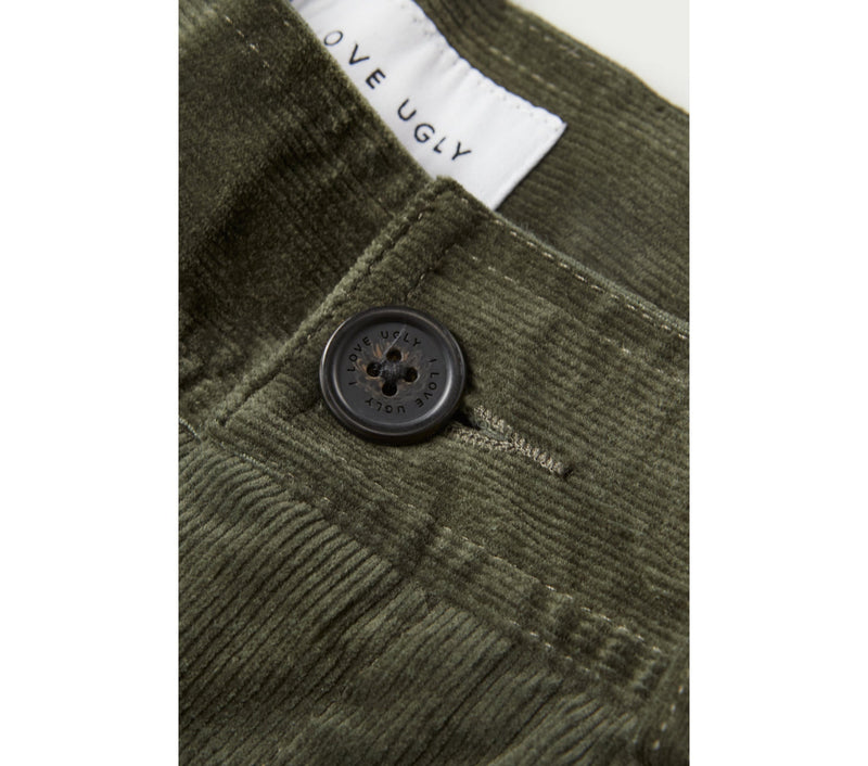 Slim Kobe Pant - Moss Green Cord