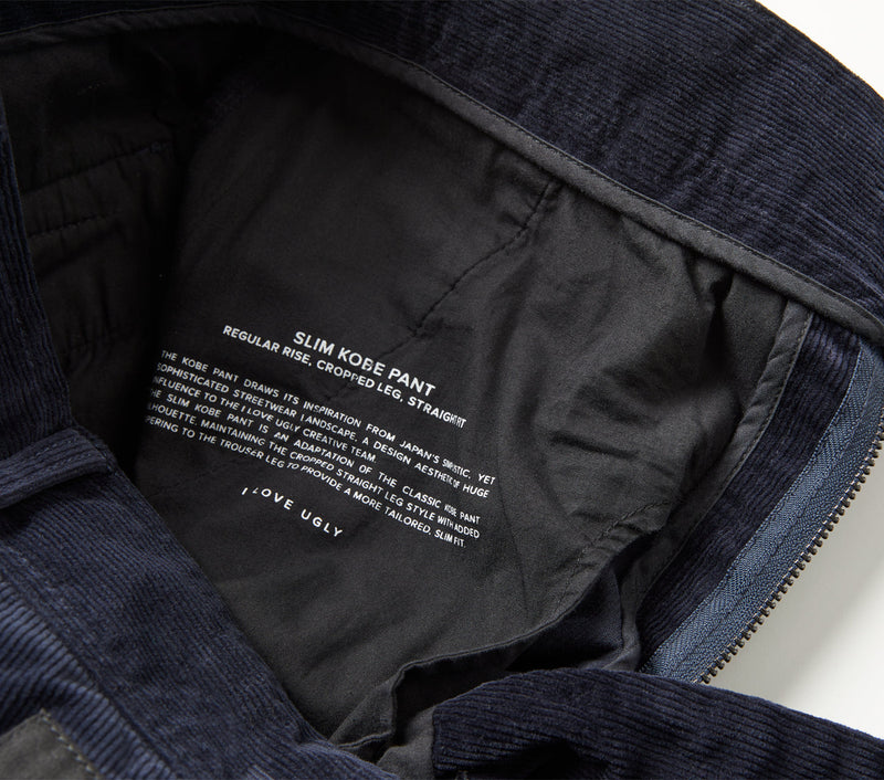 Slim Kobe Pant - Navy Cord
